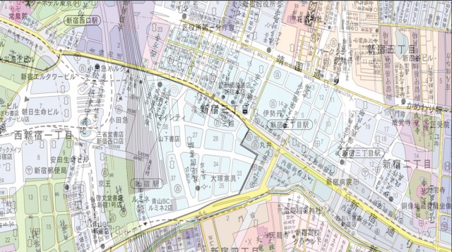 新宿追分(江戸・平成)