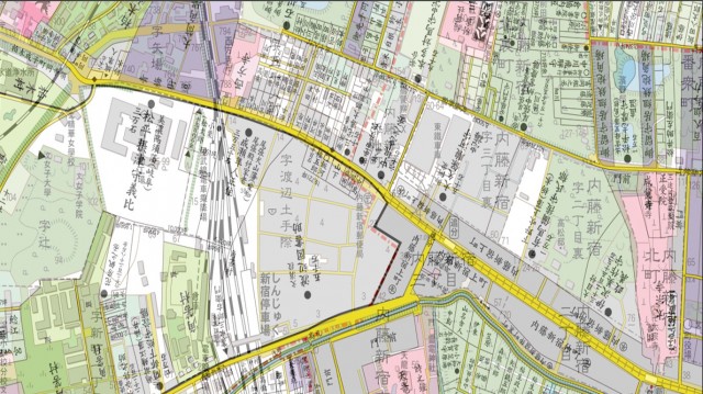 新宿追分(江戸・明治)