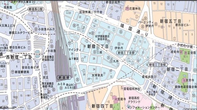 新宿追分(平成)