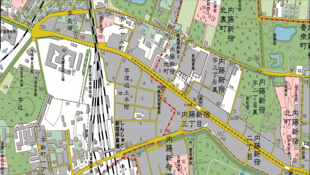 新宿追分(明治)